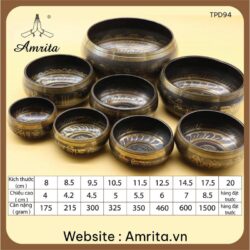 Tibetan Tantric Singing Bells of all sizes - Nepalese Singing Bells - Tibetan Singing Bells - Singing Bowls - Amria.vn